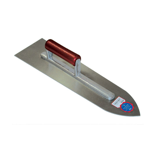 Debrico, magasin de matériaux de construction sur Bruxelles, PLATRESSE A CHAPE 400 X 110 X 1,1 MM BOUT POINTU - ACIER,