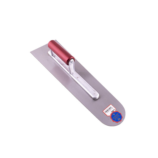 Debrico, magasin de matériaux de construction sur Bruxelles, PLATRESSE A CHAPE 400 X 110/80 X 1,1 MM BOUT ARRONDI - ACIER,