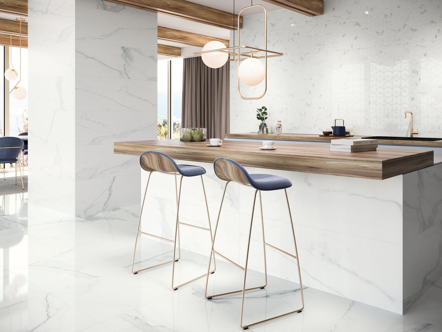 CARRELAGE STATUS NATUREL 60X120 (1,44M²/PQ)