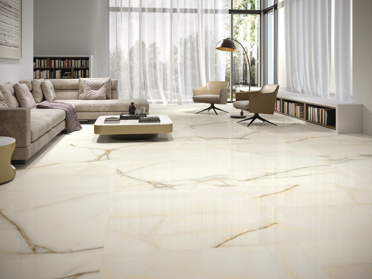CARRELAGE NEWBURY PULIDO 60X120 (1,44M²/PQ)