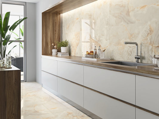 CARRELAGE ARAL CREME PULIDO 60X120 (1,44M²/PQ)