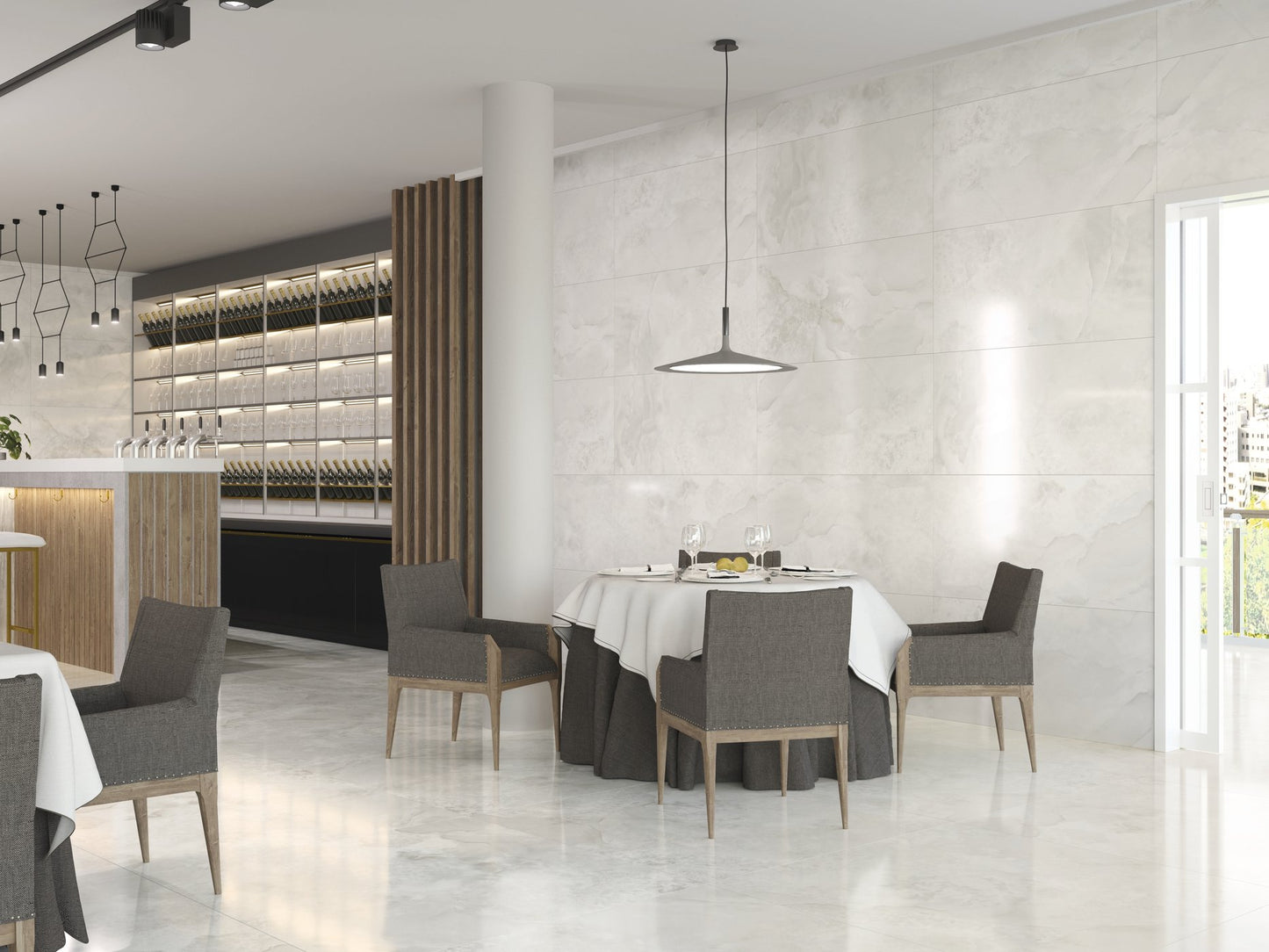 CARRELAGE ARAL PEARL PULIDO 60X120 (1.44M²/PQ)