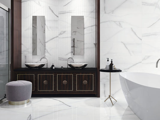 CARRELAGE NEWBURY BLANC PULIDO 80X80 (1,28M²/PQ)