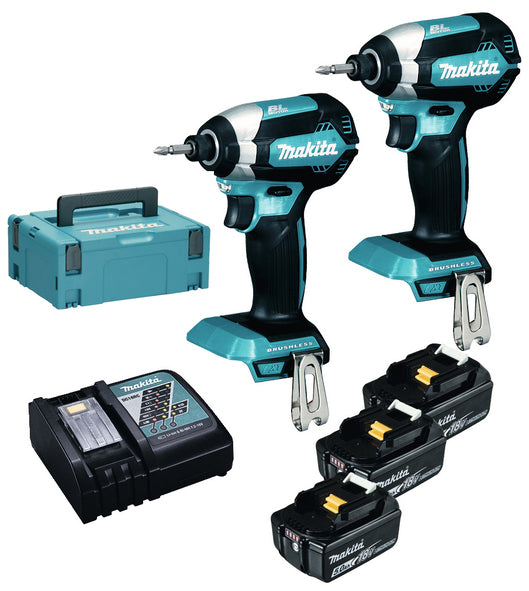 COMBOPACK LXT 18V: 2X DTD153 + 3X BL1850, Debrico, magasin de matériaux de construction sur Bruxelles