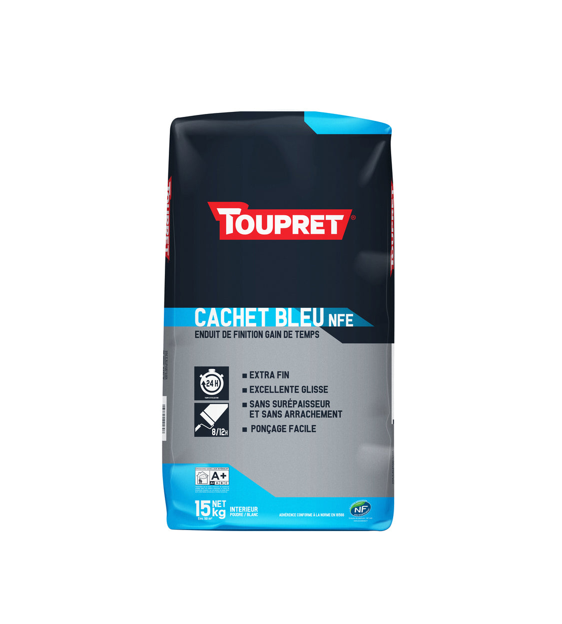 CACHET BLEU NFE ENDUIT DE FINITION INTERIEUR 15KG