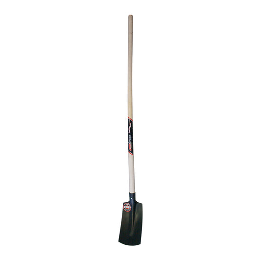 EXTRA TEMPERED CABLE LAYING SHOVEL - 150 X 290 MM - WITH WOODEN HANDLE
