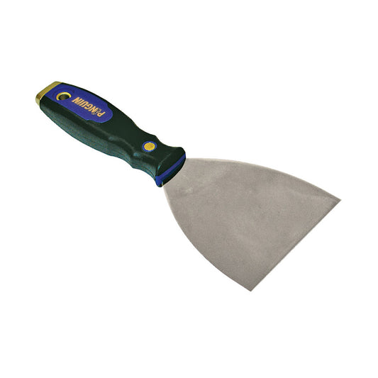 Debrico, magasin de matériaux de construction sur Bruxelles, SPATULE A JOINTOYER 100 MM DURA-HAMMERGRIP - INOX,