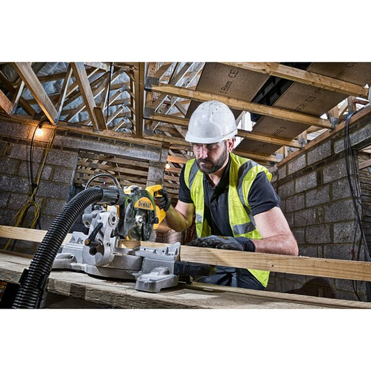 SCIE À ONGLETS RADIALE 1400W 216MM + SYSTÈME XPS, Debrico, magasin de matériaux de construction sur Bruxelles