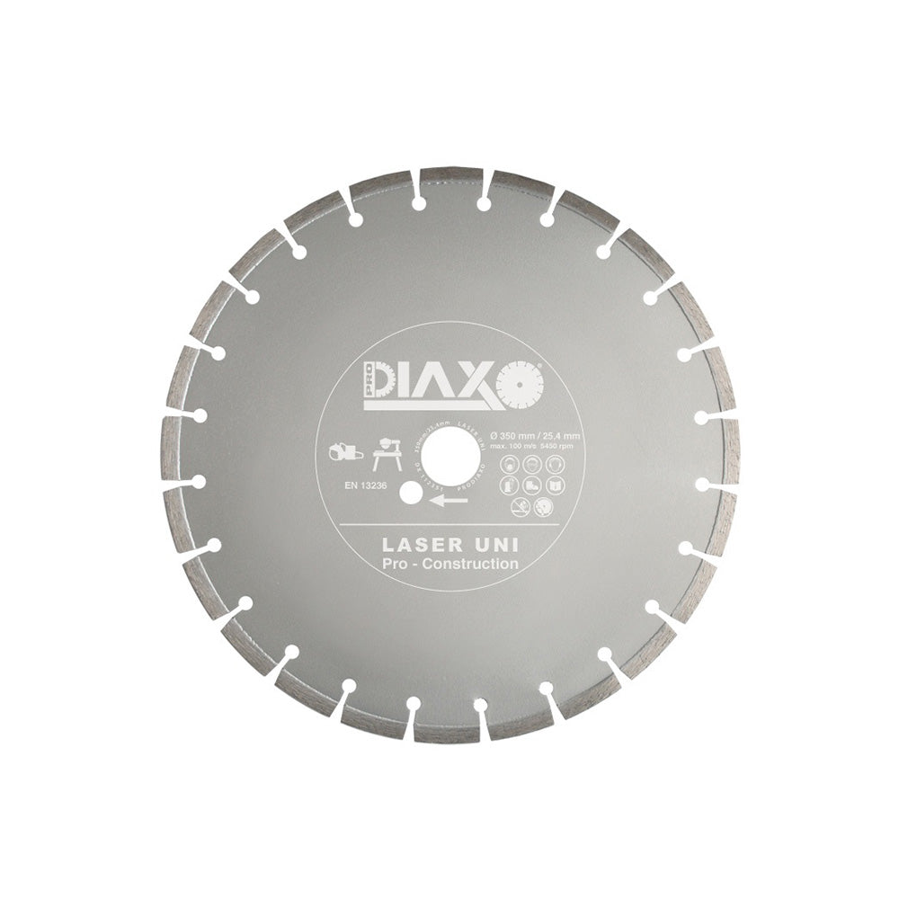 DISQUE DIAMANTE LASER UNI - 350 X 25,4 M - PRO CONSTRUCTION