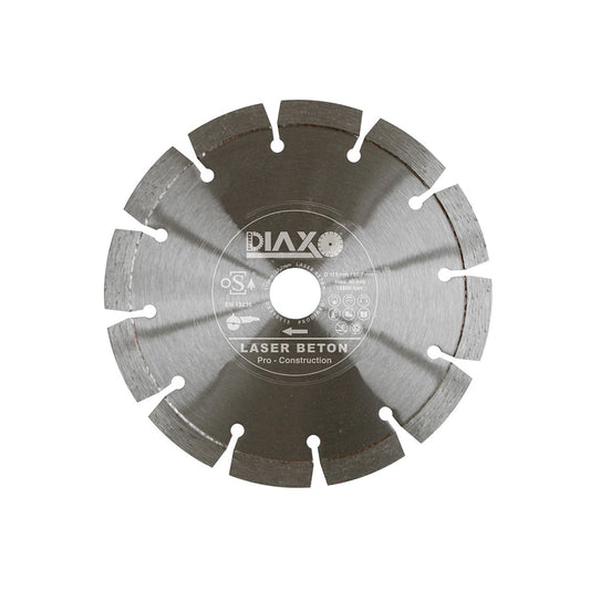 DISQUE DIAMANTE LASER BETON - 140 X 22,2 MM - PRO CONSTRUCTION