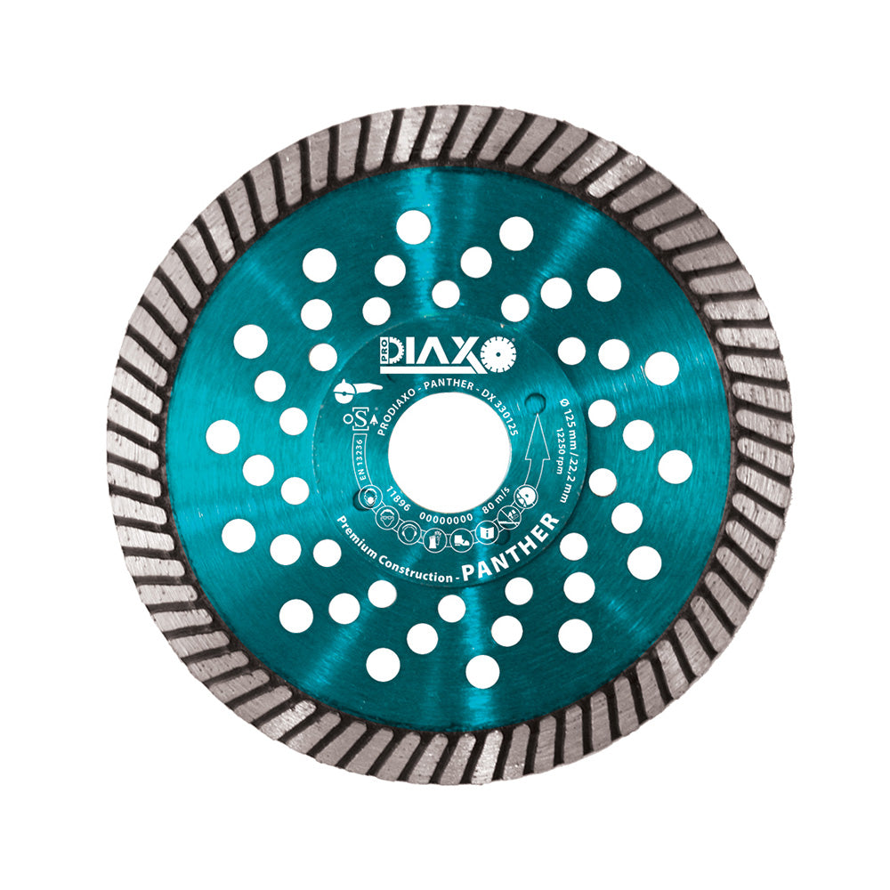 PANTHER DIAMOND DISC - 115 X 22.2 MM - PREMIUM GRANITE / CONSTRUCTION