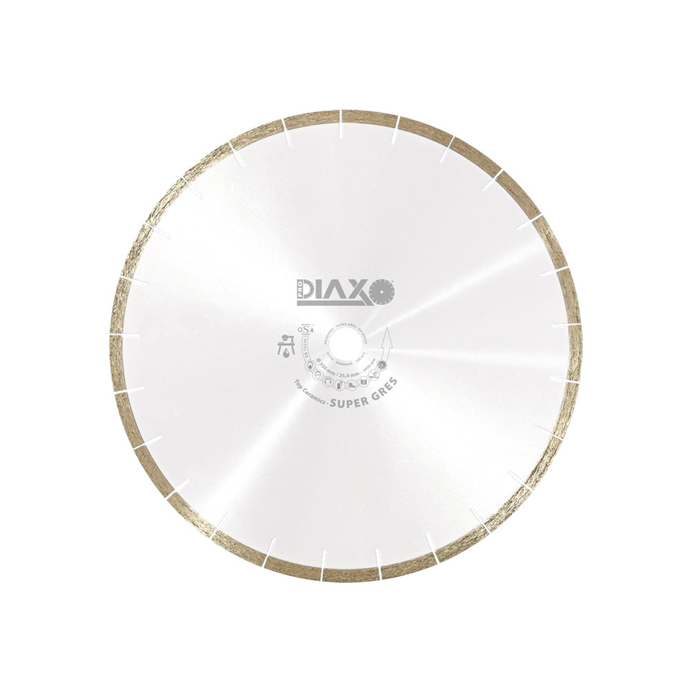 DISQUE DIAMANTE SUPER GRES - 350 X 30,0/25,4 MM - TOP CERAMICS, Debrico, magasin de matériaux de construction sur Bruxelles