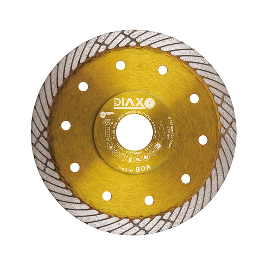 DISQUE DIAMANTE BOA PRECISION TURBO - 125 x 22,2 MM - TOP GRÈS, Debrico, magasin de matériaux de construction