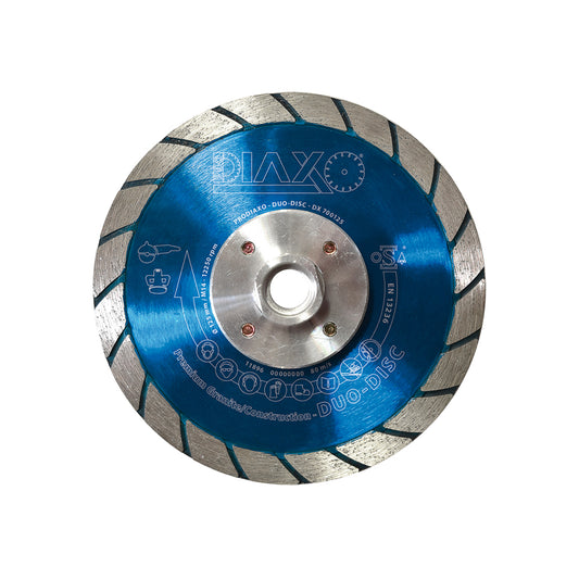 DUO-DISC - 125 X M14 - PREMIUM GRANITE / CONSTRUCTION, Debrico, magasin de matériaux de construction sur Bruxelles