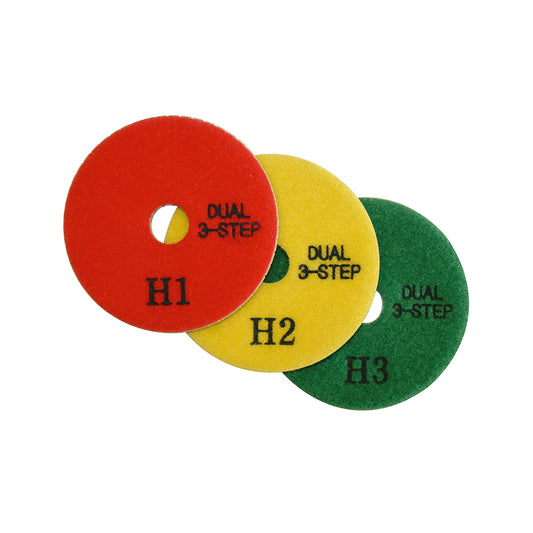 DRY AND WATER RESIN TRAYS DIAM. 100 MM / 3-STEP SYSTEM (H1-H3) - PREMIUM