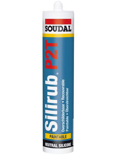 Silicone Soudal 300ml P2T transparent, Bruxelles, Debrico, magasin de matériaux de construction à Bruxelles