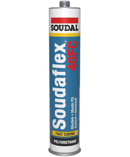310 ml Soudaflex 40 FC WHITE Soudal, Bruxelles, Debrico, magasin de matériaux de construction à Bruxelles