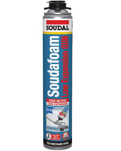 750ML GUNFOAM GUN, mousse expansive Soudal, Debrico, magasin de matériaux de construction à Bruxelles