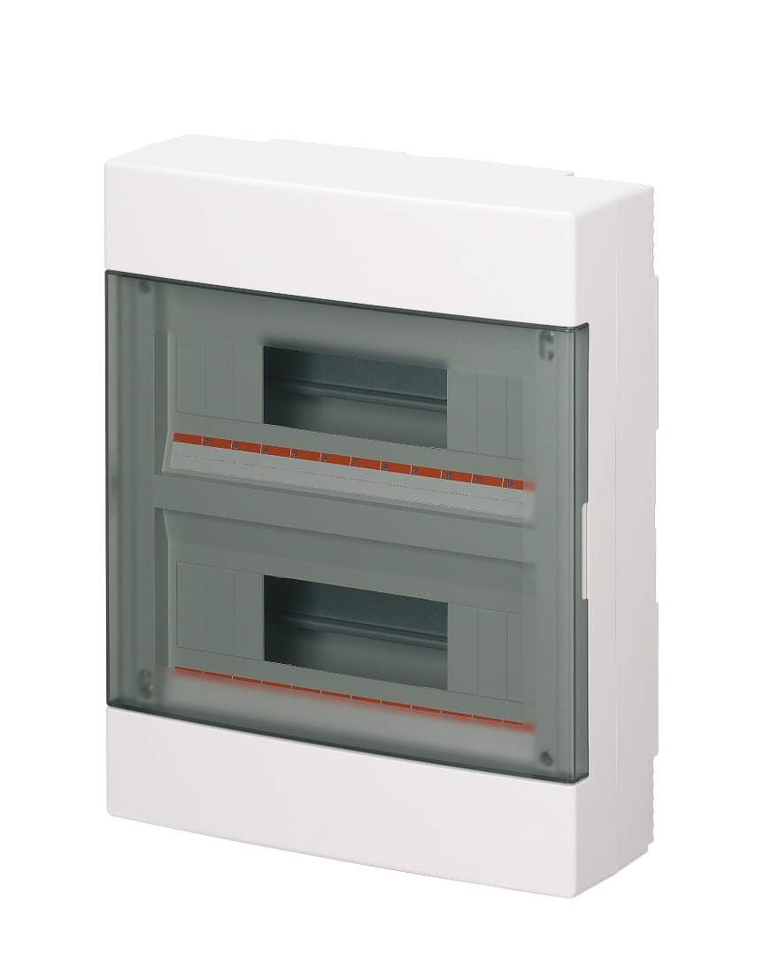 Debrico, magasin de matériaux de construction sur Bruxelles, COFFRET ELECTRIQUE APPARENT CANALI 36 MODULES  lP40,