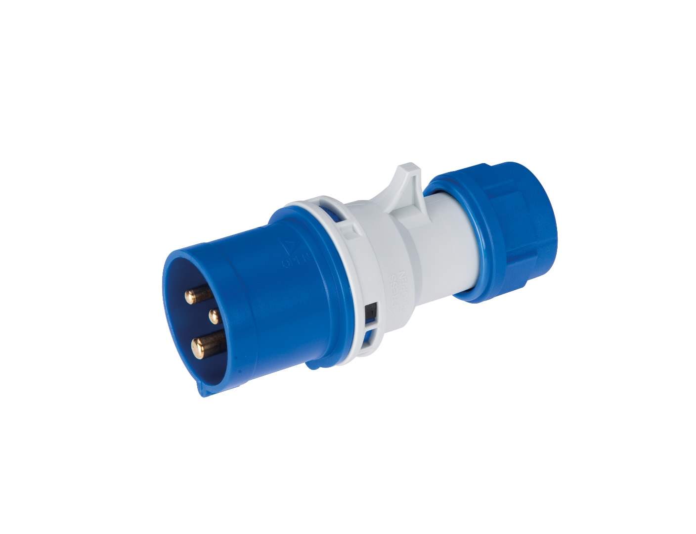 FICHE MALE IP44 220/240V 2P+T INDUSTRIELLE