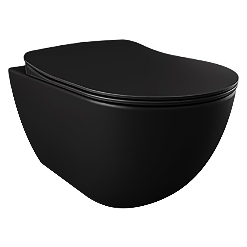CREAVIT WC SUSPENDU DESIGN NOIR MAT SANS HYGIÈNE, Debrico, magasin de matériaux de construction sur Bruxelles