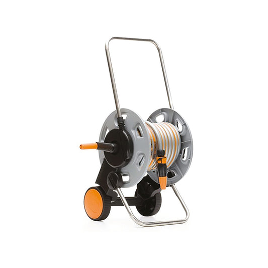 CHARIOT DEVIDOIR AVEC TUYAU DE 25 M  + ACCESSOIRES INCLUS