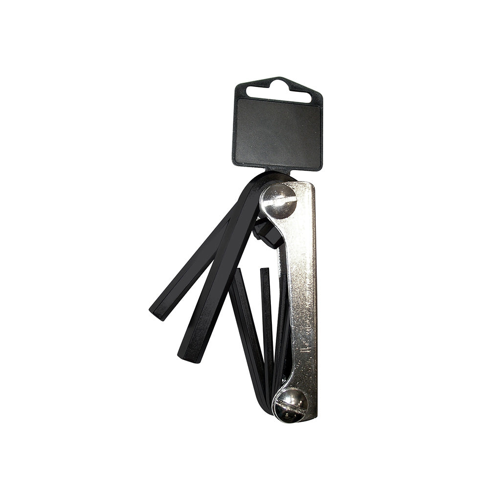 Debrico, magasin de matériaux de construction sur Bruxelles, CLES SIX-PANS MALES - SUPPORT MÉTALLIQUE PLIABLE - INBUS - 7 PCS - 1,5>6 (EX BG 031105),