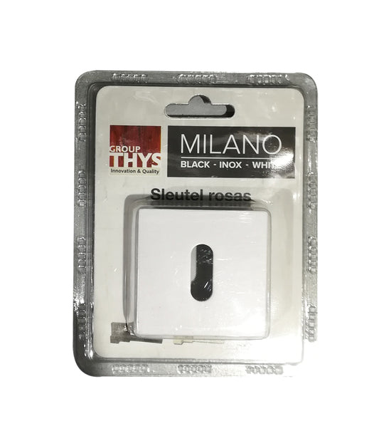 THYS ROSACE CLEF MILANO BLANC MAT