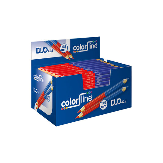 DUO MARKER "PRO 425" 50% ROUGE / 50% BLEU - Ø 10 MM x 17,5 CM - PAR 100 PCS