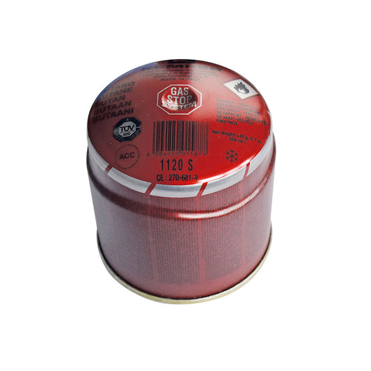 Debrico, magasin de matériaux de construction sur Bruxelles, CARTOUCHE DE GAZ "STOP GAZ" - BUTAAN - 190 GR - 1200°C,