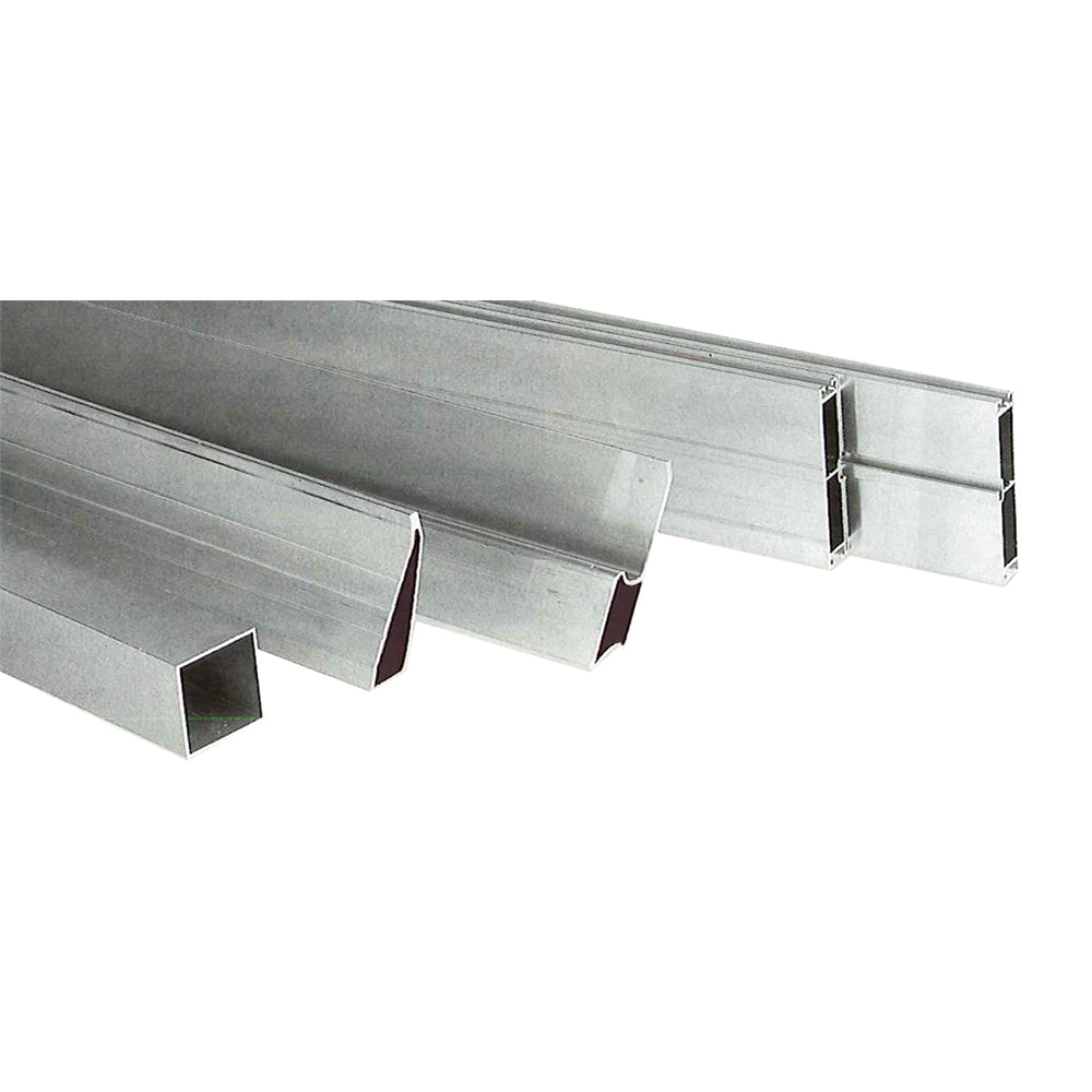 Règle de maçon en aluminium brut DUVAL BILCOCQ - Larg.100 x Épais