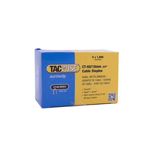 AGRAFES 60/10 MM - PAR 2000 PCS, Tacwise, Debrico, magasin de matériaux de construction sur Bruxelles et Laeken