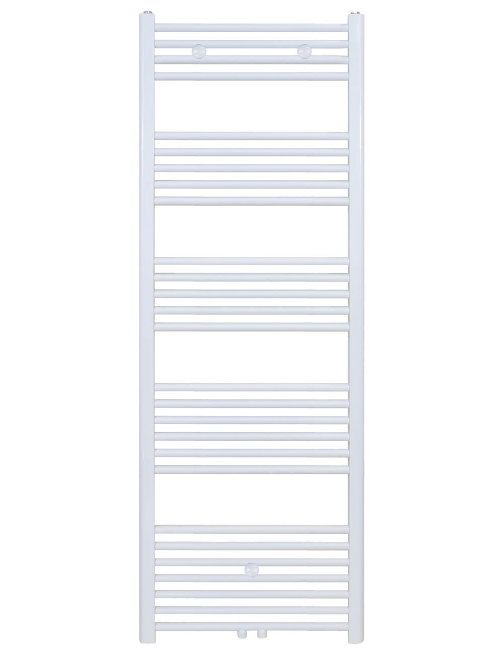 Debrico, magasin de matériaux de construction sur Bruxelles, RADIATEUR PORTE SERVIETTE BLANC RACCORD CENTRAL - 1600 x 400 - 729W,