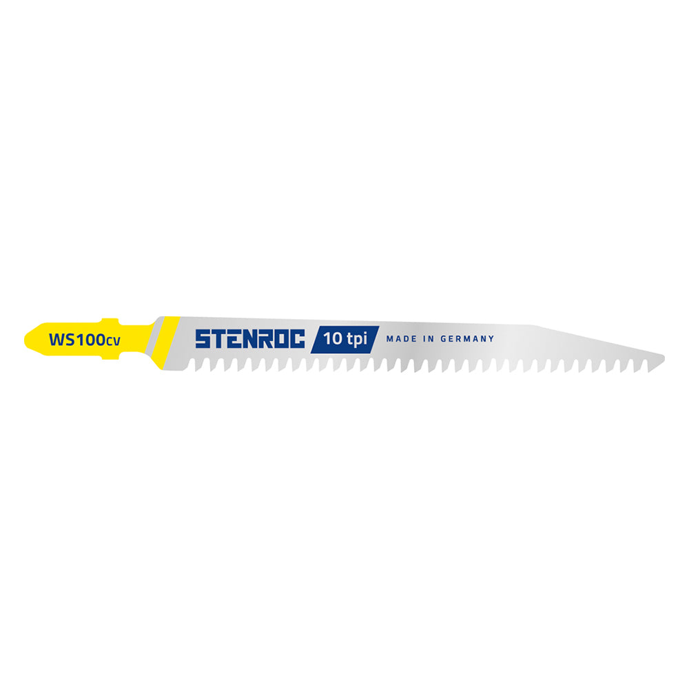 LAME SCIES SAUTEUSES BOIS (5PCS) - WS100CV 117 MM x 10 TPI, Debrico, magasin de matériaux de construction sur Bruxelles
