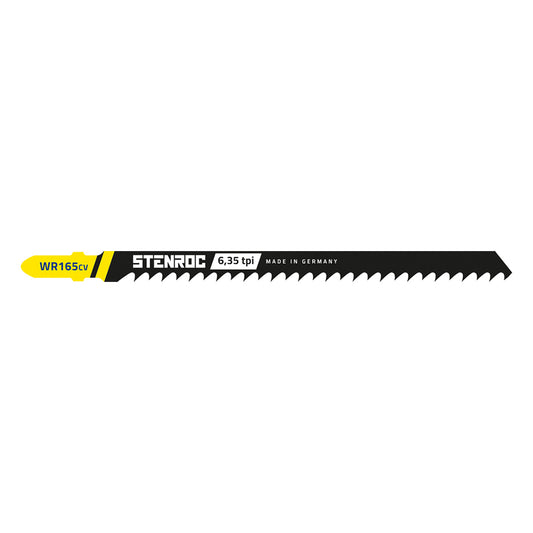 LAME SCIES SAUTEUSES BOIS (5PCS) - WR165CV, 132 MM x 6,35 TPI, Debrico, magasin de matériaux de construction sur Bruxelles