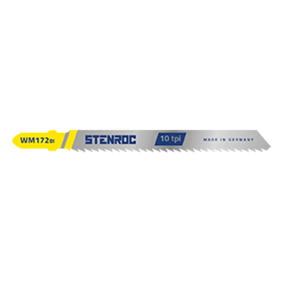 LAME SCIES SAUTEUSES BOIS DENTURE REVERSEE (5PCS) - WM172BI, 100 MM x 10 TPI, Debrico, magasin de matériaux de construction sur Bruxelles