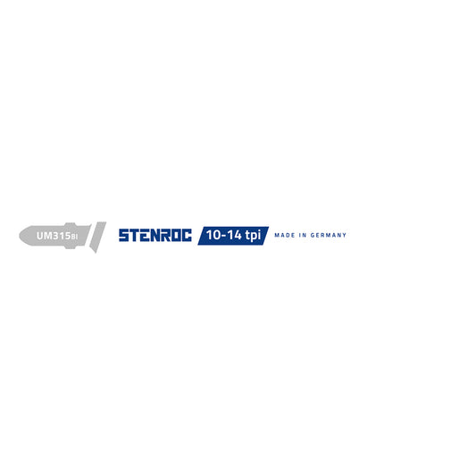 LAME SCIES SAUTEUSES METAL/BOIS + CLOUS (5 PCS) - UM315BI, 132 MM x 10 - 14 TPI, Debrico, magasin de matériaux de construction sur Bruxelles