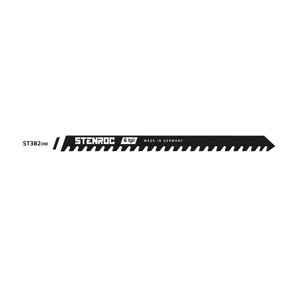 LAME SCIES SAUTEUSES DENTURE CARBURE (1PCS) - ST382HM, 132 MM x 6 TPI, Debrico, magasin de matériaux de construction sur Bruxelles