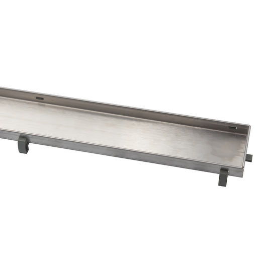 GRILLE CARRELAGE INOX POUR CANIVEAU DE DOUCHE 100 CM, Debrico, magasin de matériaux de construction sur Bruxelles