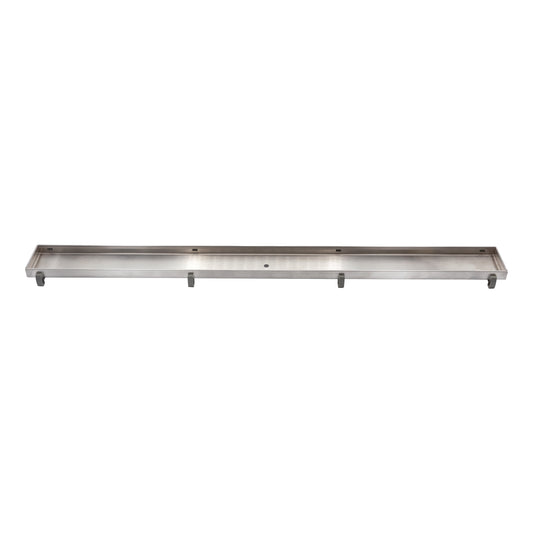GRILLE CARRELAGE INOX POUR CANIVEAU DE DOUCHE 100 CM, Debrico, magasin de matériaux de construction sur Bruxelles