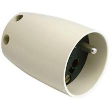 Debrico, magasin de matériaux de construction sur Bruxelles,FICHE FEMELLE AXIAL 16A IP20 2P+T VYNCKIER,