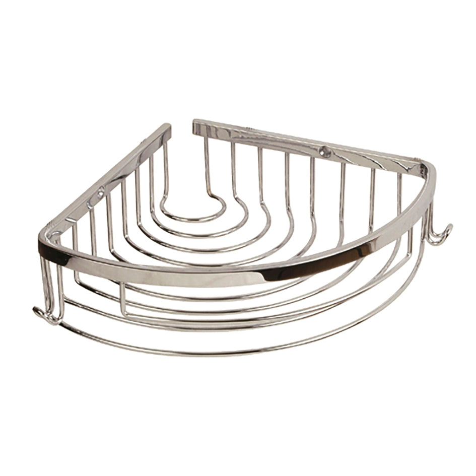 ÉTAGÈRE DE DOUCHE CHROME SIMPLE 18 x 18 CM