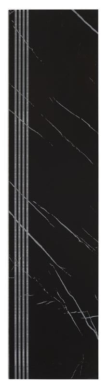 CARR BLACK MARBLE NAT STEP 30*120 1PC