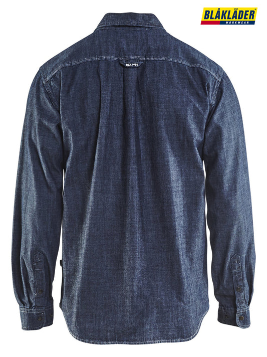 BLAKLADER CHEMISE DENIM/3295/MARINE