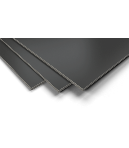 DECOBOARD CLASSIC DCL06 8MM 252X122 NOIR GRIS, Debrico, magasin de matériaux de construction sur Bruxelles