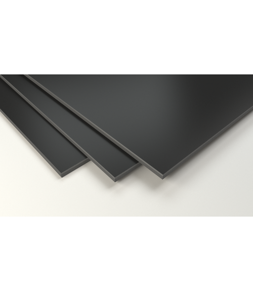 DECOBOARD CLAS DCL04 8MM 254X124 BLACK