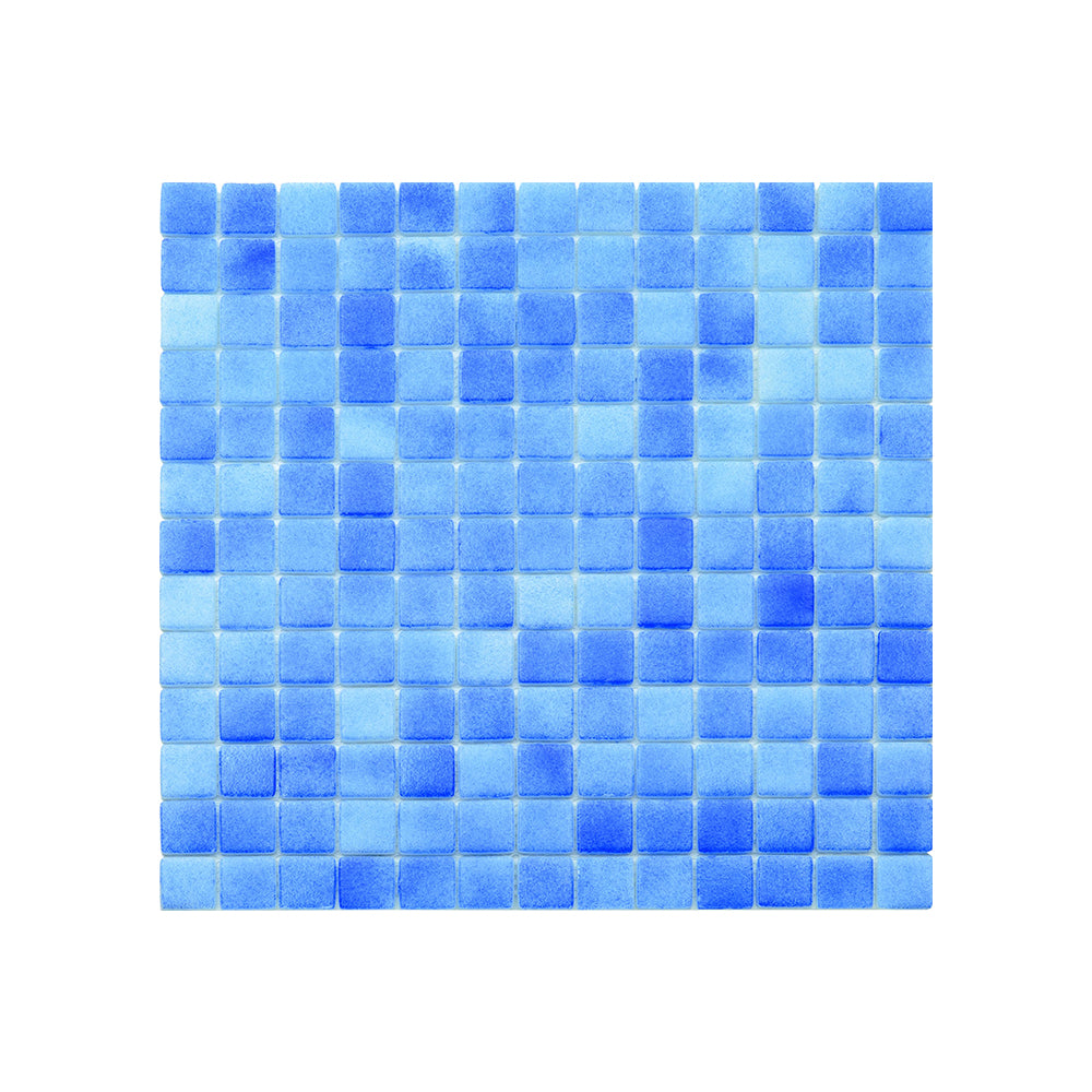 MCM MOSAIC GLASS H102 BLUE 25 X 25 1 PCS