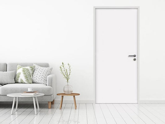 PLATINA DOOR WHITE TUBULAR KIT 83CM