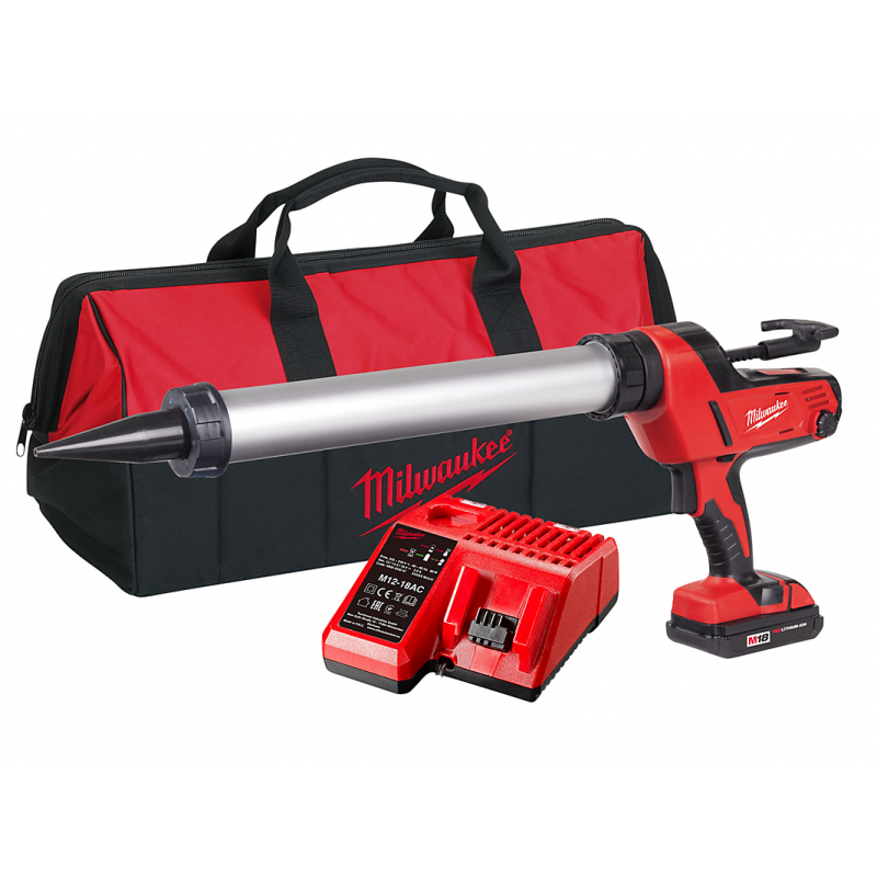 PISTOLET SILICONE 18V 2A