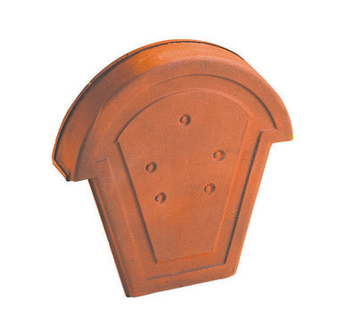 TENORD FRONTON FAITIERE 1/2 ROND ROUGE, debrico, magasin de matériaux de construction sur Bruxelles